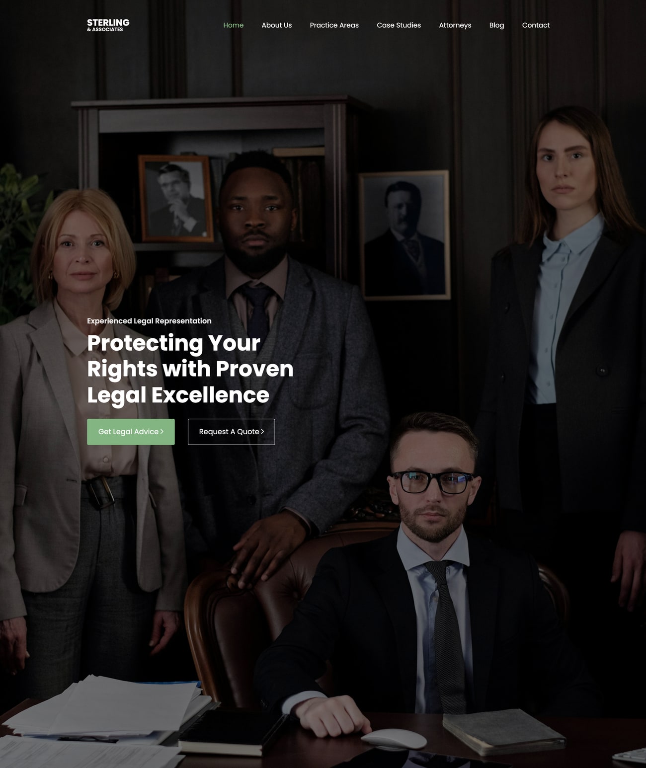 Sterling & Associates law firm website